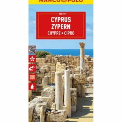 Straßenkarten|Straßenkarten*MARCO POLO REISEKARTE ZYPERN 1:150.000 - Straßenkarte