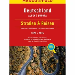 MARCO POLO STRAßEN & REISEN 2025/2026 DEUTSCHLAND 1:300.000^ Straßenkarten|Straßenkarten