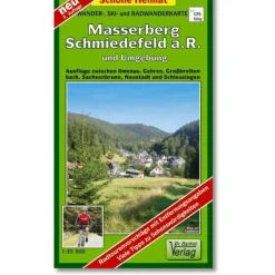MASSERBERG, SCHMIEDEFELD A. R. UND UMGEB - Wanderkarte^ Fahrradkarten|Wanderkarten Und Winterkarten