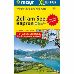 MAYR WANDERKARTE ZELL AM SEE, KAPRUN XL 1:25.000^ Wanderkarten Und Winterkarten|Wanderkarten Und Winterkarten