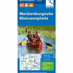Gewässerkarten|Gewässerkarten*MECKLENBURGISCHE KLEINSEENPLATTE 1:50.000 - Wasserkarte