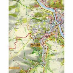 MEIßEN UND UMGEBUNG 1 : 20 000 - Wanderkarte^ Fahrradkarten|Wanderkarten Und Winterkarten