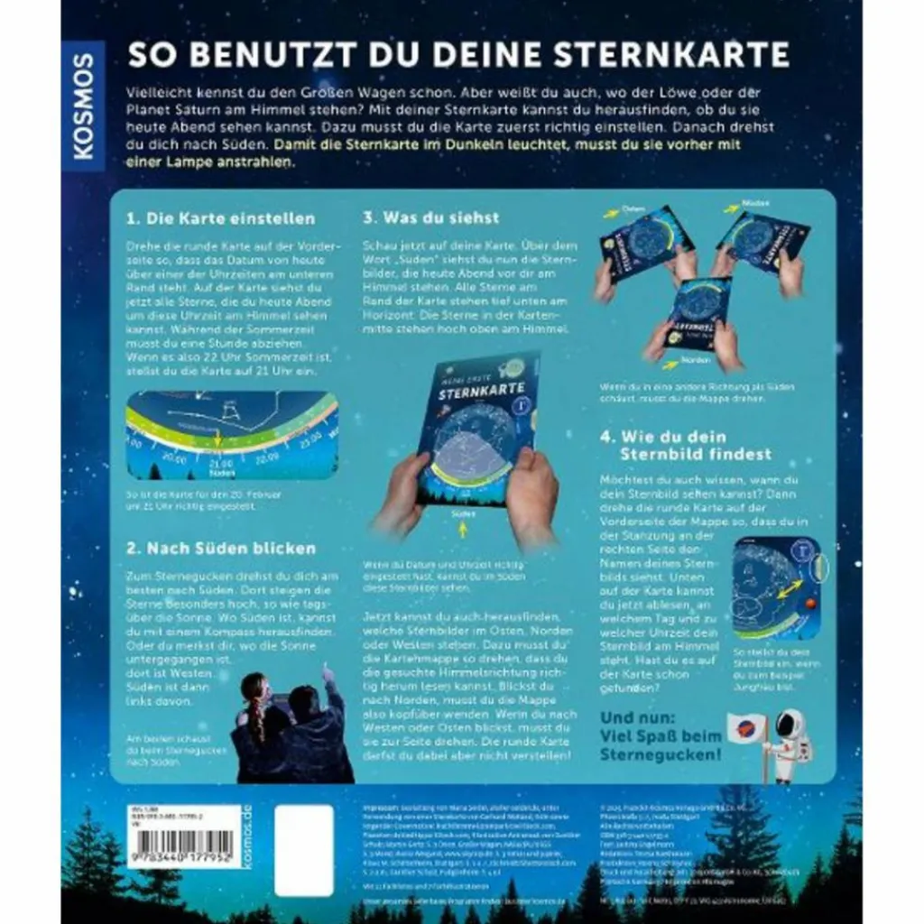 Kinder Naturratgeber Und Sachbücher|Kinderbücher Und Jugendbücher*MEINE ERSTE STERNKARTE - Kinderbuch