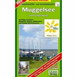 Fahrradkarten|Wanderkarten Und Winterkarten*MÜGGELSEE  UND UMGEBUNG 1 : 35 000 - Wanderkarte