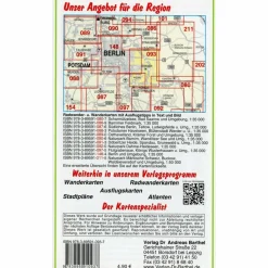 Fahrradkarten|Wanderkarten Und Winterkarten*MÜGGELSEE  UND UMGEBUNG 1 : 35 000 - Wanderkarte