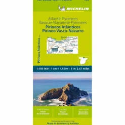 MICHELIN ATLANTISCHE PYRENÄEN - Straßenkarte^ Straßenkarten|Straßenkarten