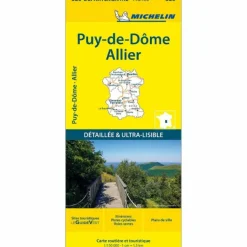 Straßenkarten|Straßenkarten*MICHELIN AUVERGNE - ZENTRALMASSIV - Straßenkarte