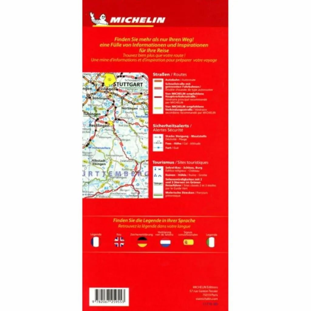 Straßenkarten|Straßenkarten*MICHELIN DEUTSCHLAND - Straßenkarte