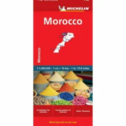 MICHELIN MAP AFRICA MOROCCO - Straßenkarte^ Straßenkarten|Straßenkarten