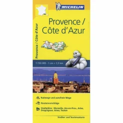 MICHELIN PROVENCE - COTE D'AZUR 1:150.000 - Straßenkarte^ Straßenkarten|Straßenkarten