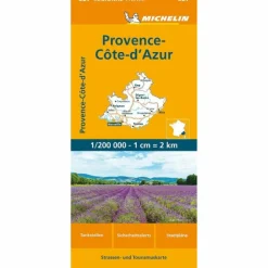 Straßenkarten|Straßenkarten*MICHELIN PROVENCE COTE D'AZUR - Straßenkarte
