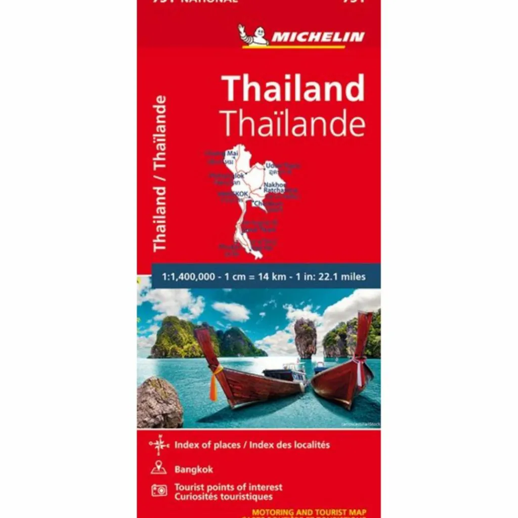 MICHELIN THAILAND - Straßenkarte^ Straßenkarten|Straßenkarten