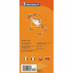 MICHELIN TOSKANA, UMBRIEN, SAN MARINO - Straßenkarte^ Straßenkarten|Straßenkarten
