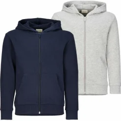 Minymo SWEAT JACKET W. HOOD (2-PACK) Kinder - Kapuzenjacke^Kinder Kinder Fleecejacken Und Kinderpullover