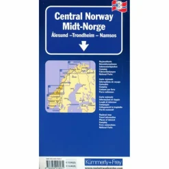 MITTEL-NORWEGEN NR. 03 REGIONALKARTE NORWEGEN 1:335 000 - Straßenkarte^ Straßenkarten|Straßenkarten