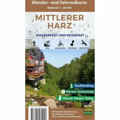 Fahrradkarten|Fahrradkarten*MITTLERER HARZ WANDER- UND FAHRRADKARTE - Fahrradkarte