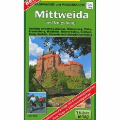 Fahrradkarten|Wanderkarten Und Winterkarten*MITTWEIDA UND UMGEBUNG 1 : 50 000 - Wanderkarte