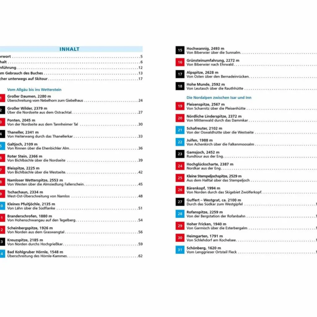 MÜNCHNER SKITOURENBERGE^ Wintersportführer