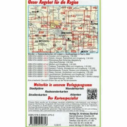 MORITZBURG, RADEBEUL, COSWIG UND UMGEBUNG - Wanderkarte^ Fahrradkarten|Wanderkarten Und Winterkarten