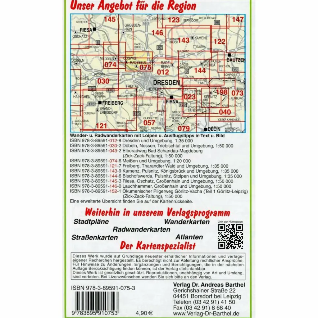 MORITZBURG, RADEBEUL, COSWIG UND UMGEBUNG - Wanderkarte^ Fahrradkarten|Wanderkarten Und Winterkarten