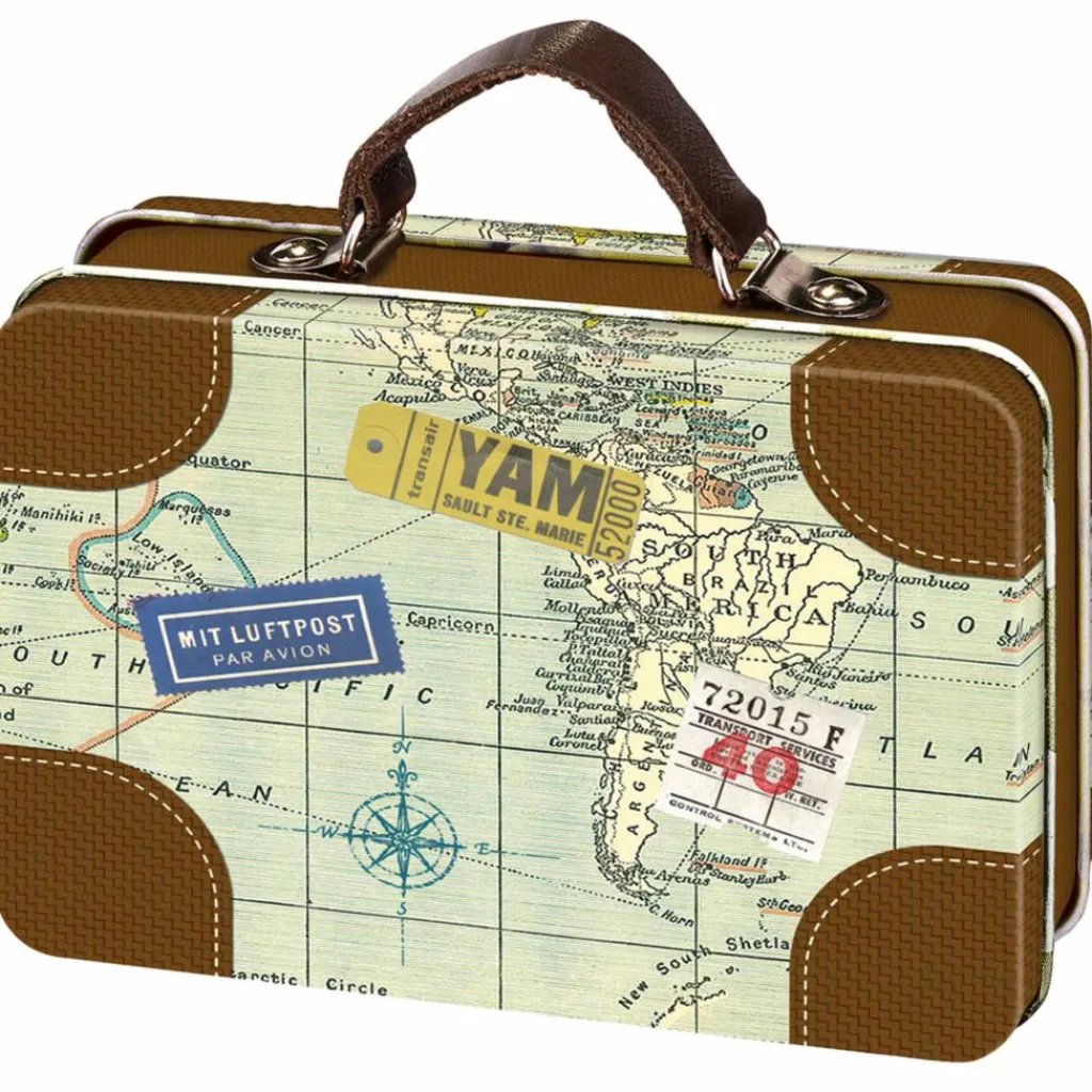 Kinder Moses Verlag Reisespiele|Kinderreisespiele Und Spielzeug*FERNWEH MINI-REISEKOFFER