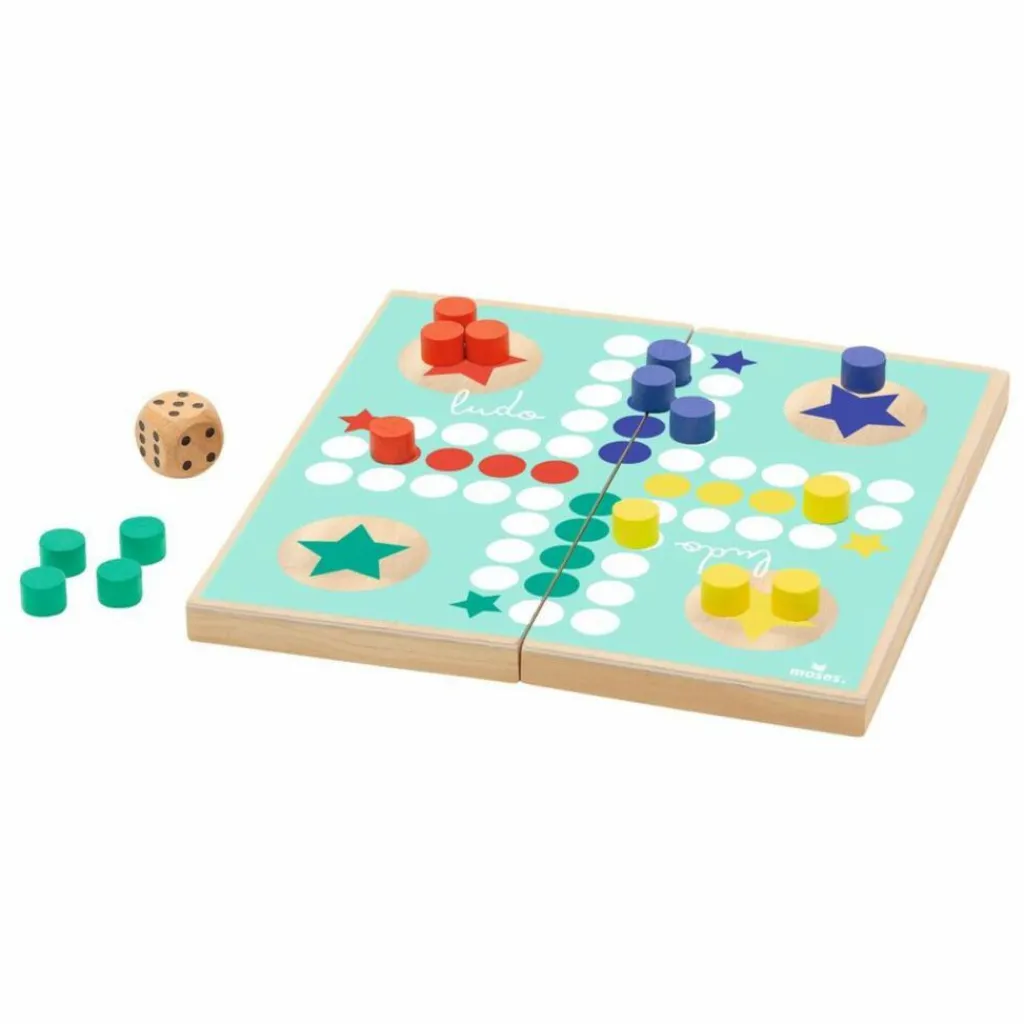 Moses Verlag LUDO - Reisespiel^Kinder Reisespiele|Kinderreisespiele Und Spielzeug