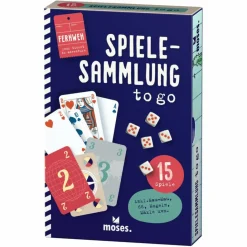 Moses Verlag Reisespiele*SPIELESAMMLUNG TO GO - Reisespiel