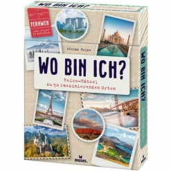 Moses Verlag WO BIN ICH? - Reisespiel^ Reisespiele
