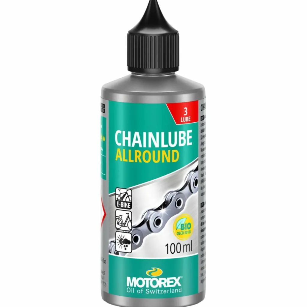 Motorex Fahrradreparatur Und Fahrradpflege*KETTENÖL CHAINLUBE ALLROUND TROPFFLASCHE - Fahrradzubehör