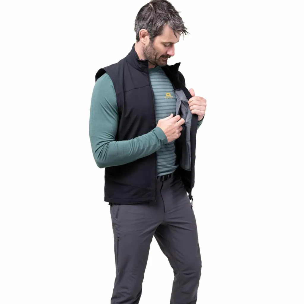 Mountain Equipment FRONTIER MENS VEST Herren - Softshellweste^Herren Outdoorjacken