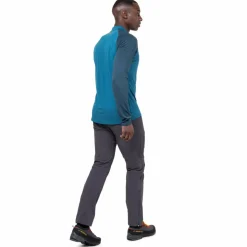 Herren Mountain Equipment Shirts Und Tops*NAVA LS MENS ZIP T Herren - Funktionsshirt