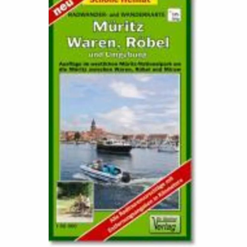 MÜRITZ, WAHREN, RÖBEL UND UMGEBUNG - Wanderkarte^ Fahrradkarten|Wanderkarten Und Winterkarten