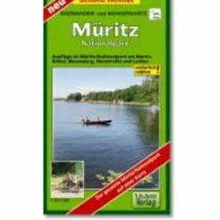 Fahrradkarten|Wanderkarten Und Winterkarten*MÜRITZ-NATIONALPARK 1 : 50 000 RADWANDER - Wanderkarte
