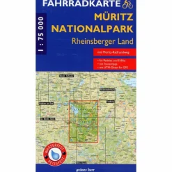 Fahrradkarten|Fahrradkarten*MÜRITZ-NATIONALPARK - RHEINSBERGER LAND - Fahrradkarte