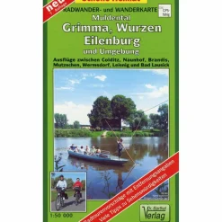 MULDENTAL, GRIMMA, WURZEN, EILENBURG UND - Wanderkarte^ Fahrradkarten|Wanderkarten Und Winterkarten