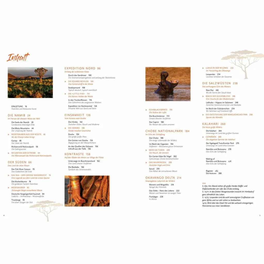 NAMIBIA UND BOTSWANA - Bildband^ Bildbände