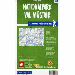 NATIONALPARK - VAL MÜSTAIR 37 WANDERKARTE 1:40 000 MATT LAMI - Wanderkarte^ Wanderkarten Und Winterkarten|Wanderkarten Und Winterkarten