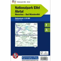 NATIONALPARK EIFEL AHRTAL NR. 19 OUTDOORKARTE DEUTSCHLAND - Karte^ Fahrradkarten|Wanderkarten Und Winterkarten
