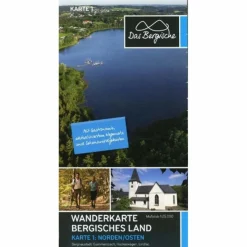 NATURPARK BERGISCHES LAND #1 1:25.000 - Wanderkarte^ Wanderkarten Und Winterkarten|Wanderkarten Und Winterkarten