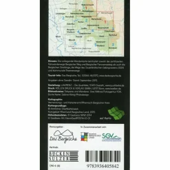 NATURPARK BERGISCHES LAND #1 1:25.000 - Wanderkarte^ Wanderkarten Und Winterkarten|Wanderkarten Und Winterkarten