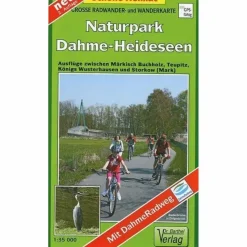 Fahrradkarten|Wanderkarten Und Winterkarten*NATURPARK DAHME-HEIDESEEN 1:35 000 - Wanderkarte