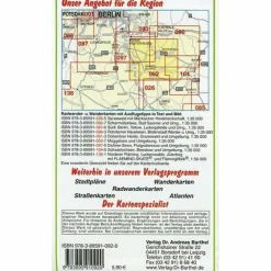 Fahrradkarten|Wanderkarten Und Winterkarten*NATURPARK DAHME-HEIDESEEN 1:35 000 - Wanderkarte