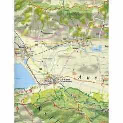 Fahrradkarten|Wanderkarten Und Winterkarten*NATURPARK KYFFHÄUSER, SONDERSHAUSEN UND UMGEBUNG - Wanderkarte