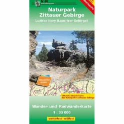 Fahrradkarten|Wanderkarten Und Winterkarten*NATURPARK ZITTAUER GEBIRGE - LUZICKE HORY