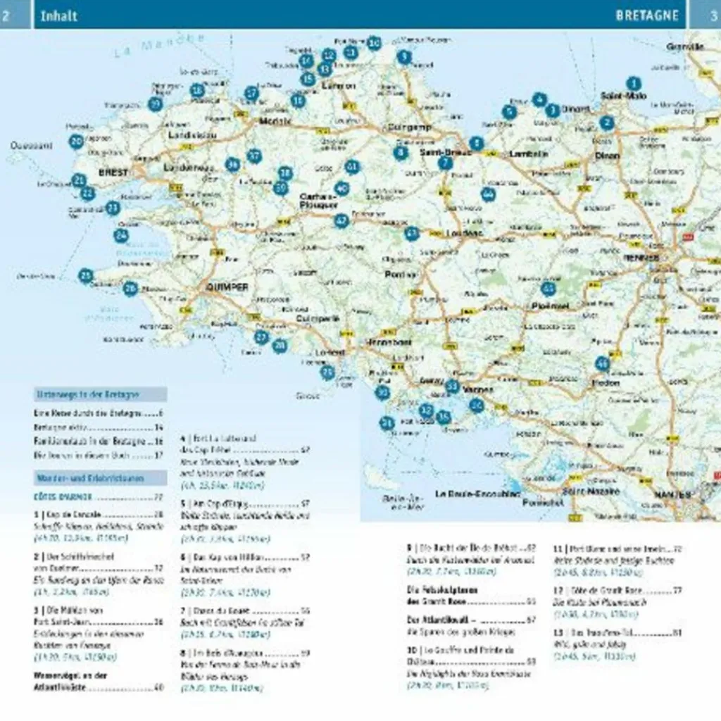 Wanderführer*NATURZEIT ERLEBEN: BRETAGNE - Wanderführer