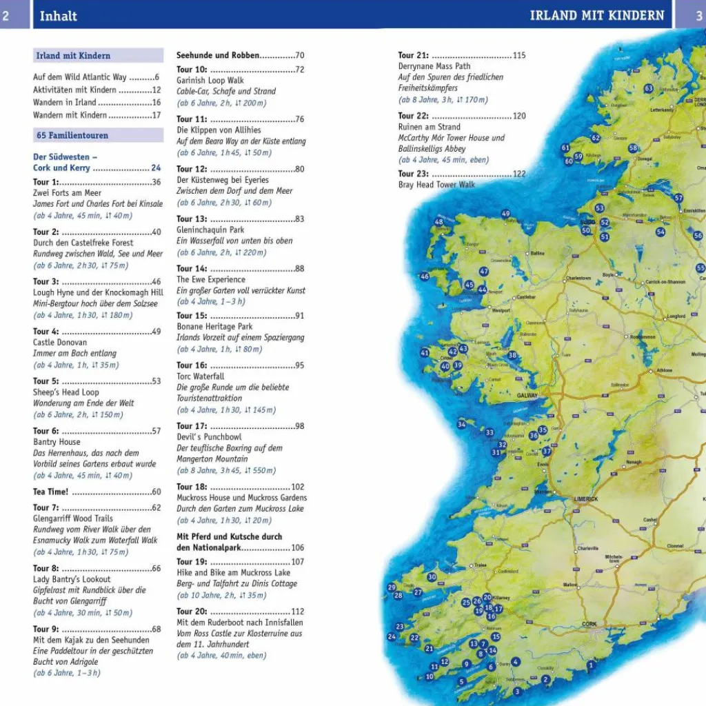 Wanderführer*NATURZEIT MIT KINDERN: IRLAND