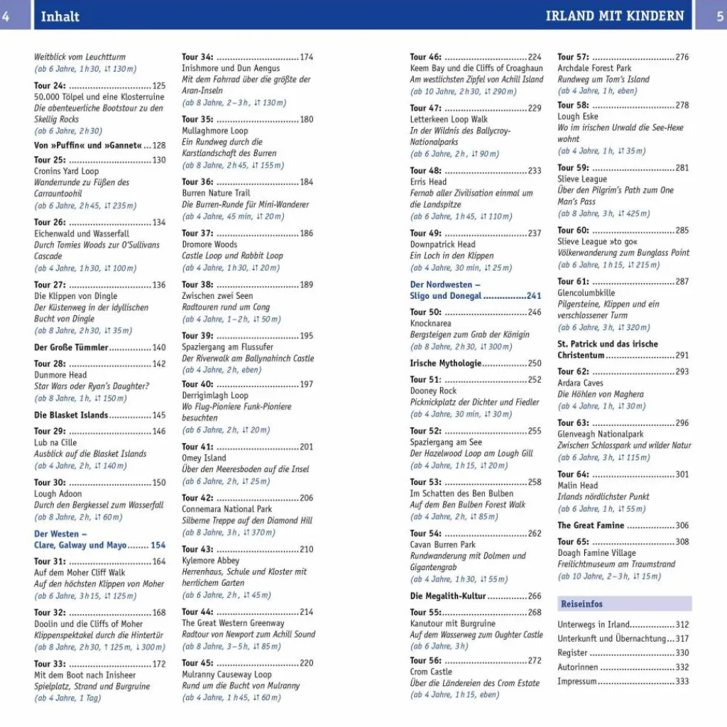 Wanderführer*NATURZEIT MIT KINDERN: IRLAND