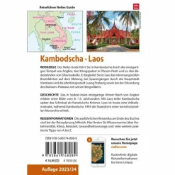 NELLES GUIDE REISEFÜHRER KAMBODSCHA - LAOS^ Reiseführer Südostasien