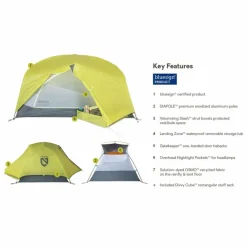 Nemo 2-Personen-Zelte|3-Jahreszeiten-Zelte*DAGGER RIDGE OSMO 2P - Kuppelzelt