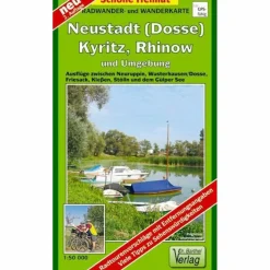 Fahrradkarten|Wanderkarten Und Winterkarten*NEUSTADT (DOSSE), KYRITZ, RHINOW UND UMGEBUNG - Wanderkarte